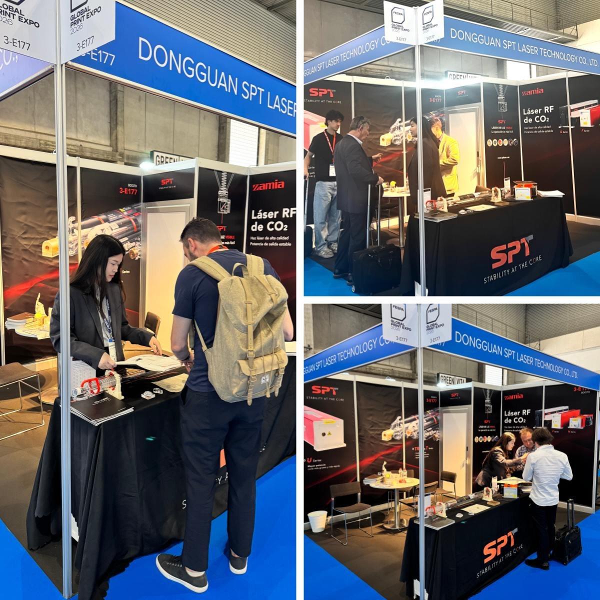 SPT Laser’s booth attracted professional visitors