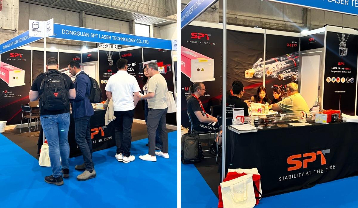SPT Laser’s booth attracted professional visitors